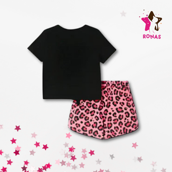 Barbie Print - Black